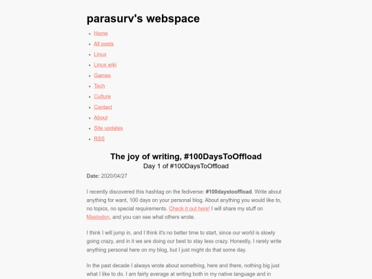 100days-of-writing-joy screenshot