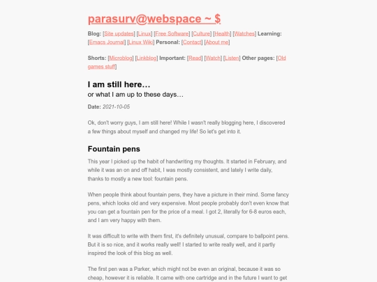 blogging/i-am-still-here screenshot