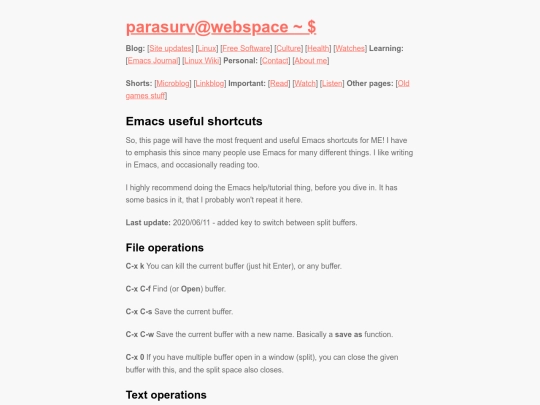 emacs-useful-shortcuts screenshot