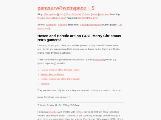 games/hexen-heretic-gog-christmas screenshot
