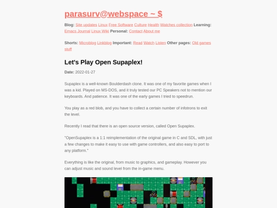 games/lets-play-open-supaplex screenshot