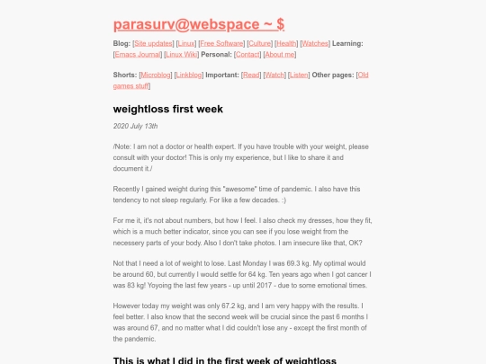 health/weightloss-first-week screenshot