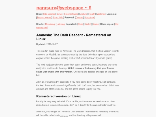 linux-wiki/amnesia-remastered-linux screenshot