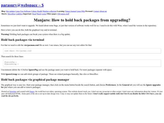 linux-wiki/manjaro-how-to-hold-back-packages-at-upgrade screenshot