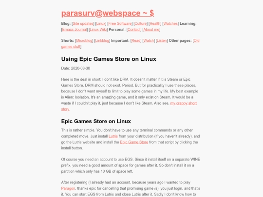linux/epic-games-store-on-linux screenshot