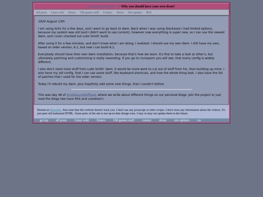 linux/why-you-should-have-your-own-dwm screenshot
