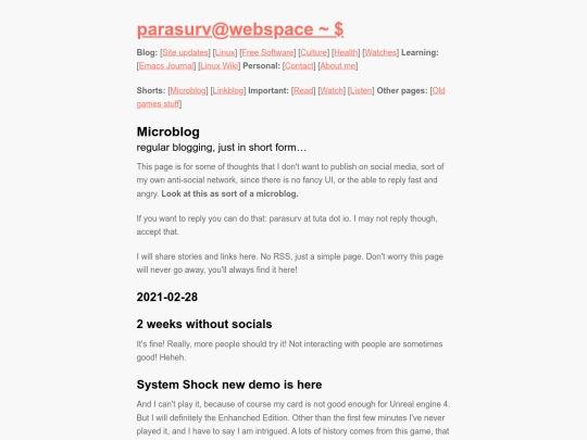 microblog-202102 screenshot