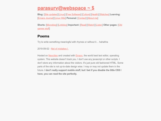 poems screenshot