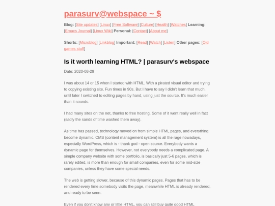 tech/is-it-worth-learning-html screenshot