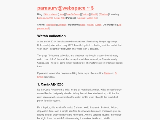 watch-collection screenshot