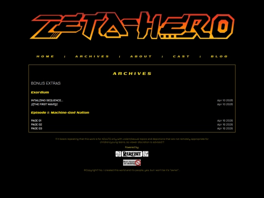 archive screenshot