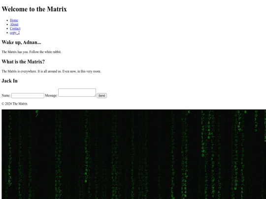 ARCHIVE/matrix_index_nostyle screenshot