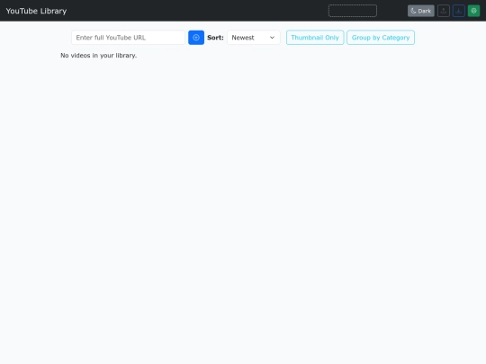 TOOLS/youTube_Video_Library screenshot