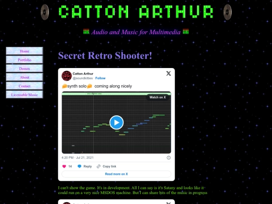 PortfolioPages/SecretShooter screenshot
