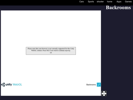 backrooms screenshot