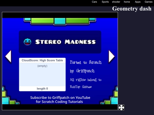 geometry dash screenshot