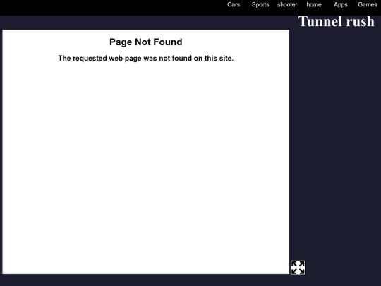 tunnel rush screenshot