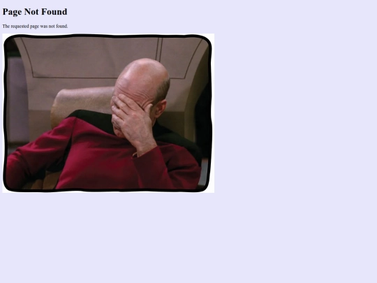 not_found screenshot