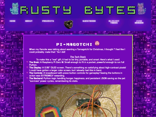 projects screenshot