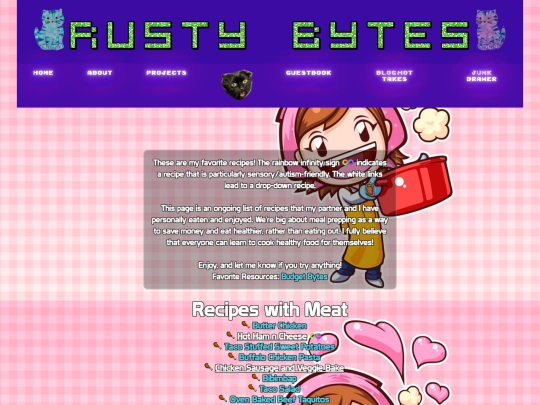recipes screenshot