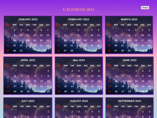 Calendar/kalendaryo screenshot
