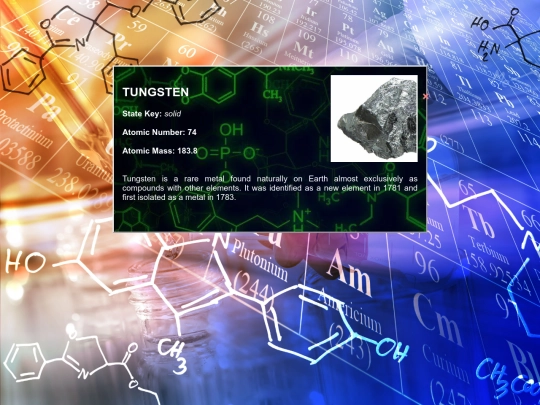 periodic table/tungsten screenshot