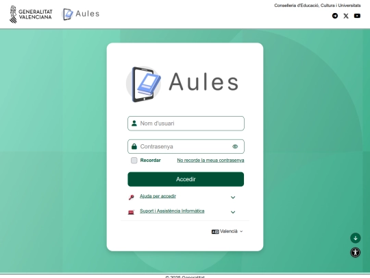 aules screenshot