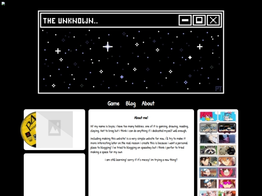 test screenshot