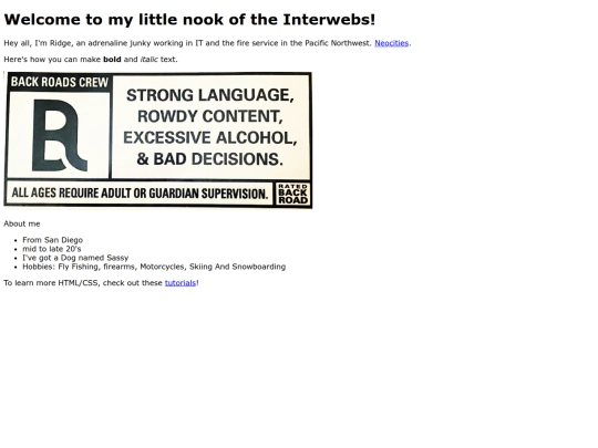 index screenshot
