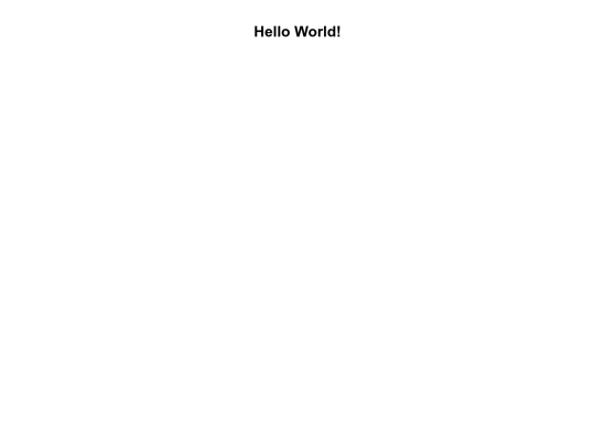 hello_world screenshot