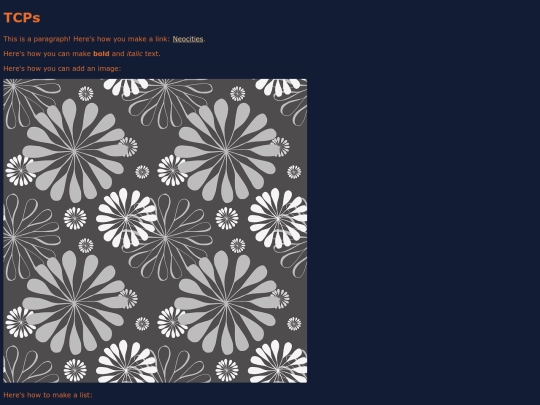 morbit/TCPs screenshot