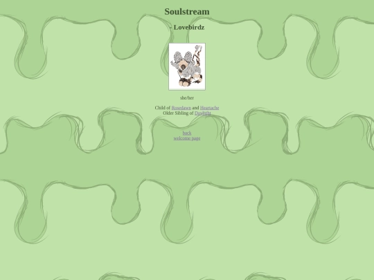 petz/inhabitants/lovebirdz/soulstream screenshot