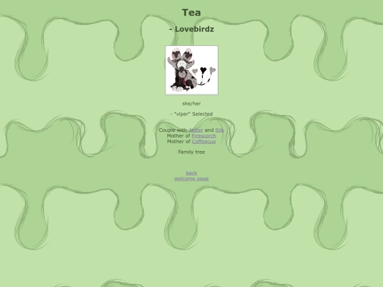 petz/inhabitants/lovebirdz/tea screenshot