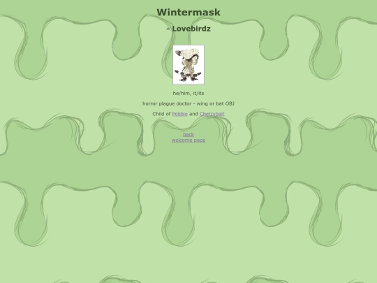 petz/inhabitants/lovebirdz/wintermask screenshot