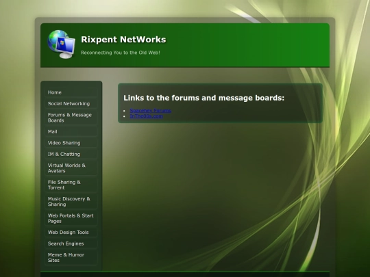 forums screenshot