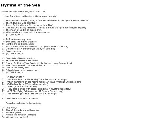 Fremont Baptist Music/hymnsofthesea_2022 screenshot