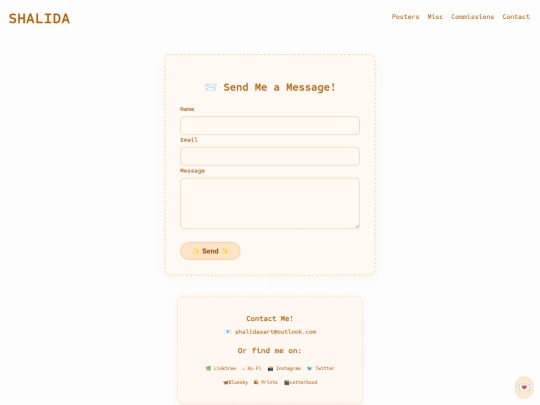 contact screenshot