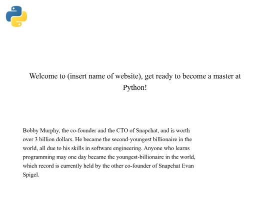 homepage screenshot