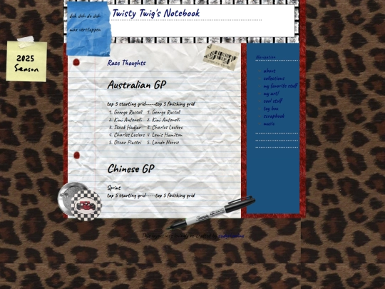 racethoughts screenshot