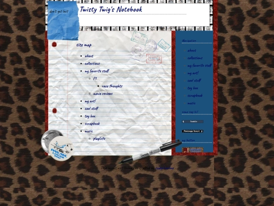 sitemap screenshot
