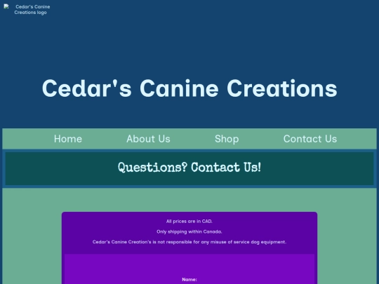 contact screenshot