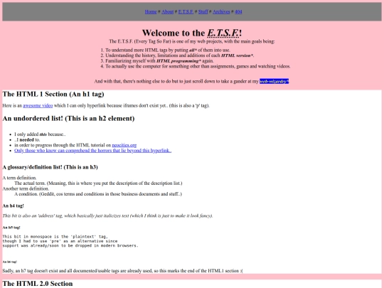 ETSF screenshot