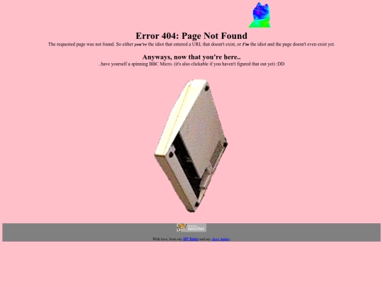 not_found screenshot