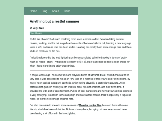 posts/2023-07-21-Anything-but-a-restful-summer screenshot