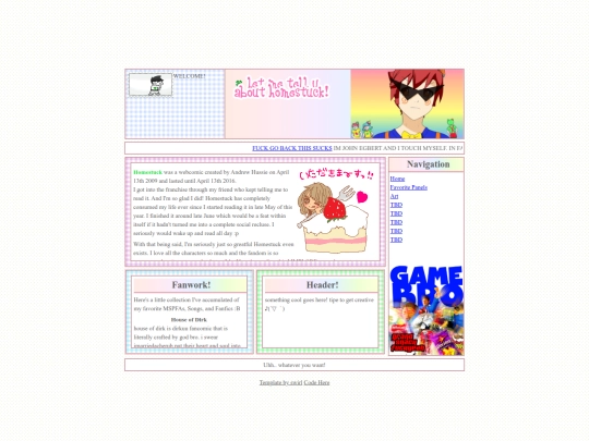homestuck screenshot