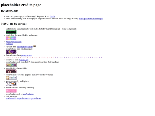 credits screenshot