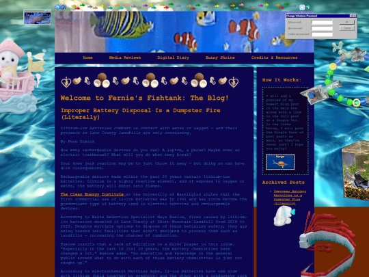 blog screenshot
