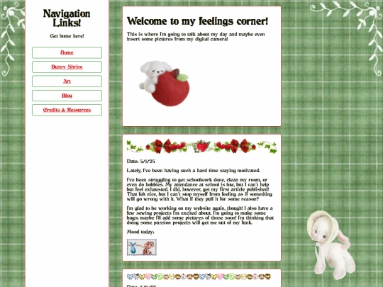 ferniesfeelingscorner screenshot