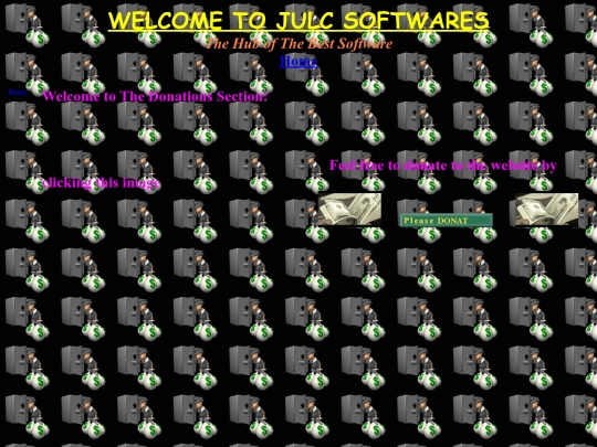 Donations screenshot