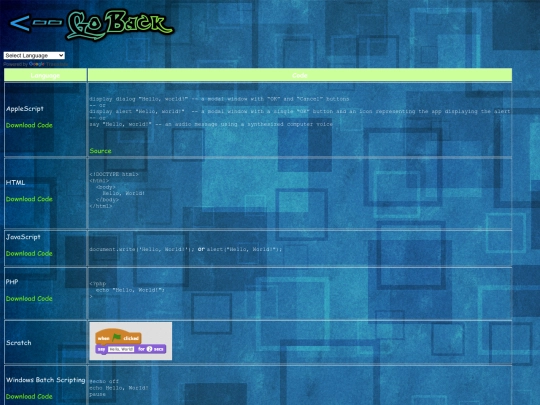 hello_world screenshot